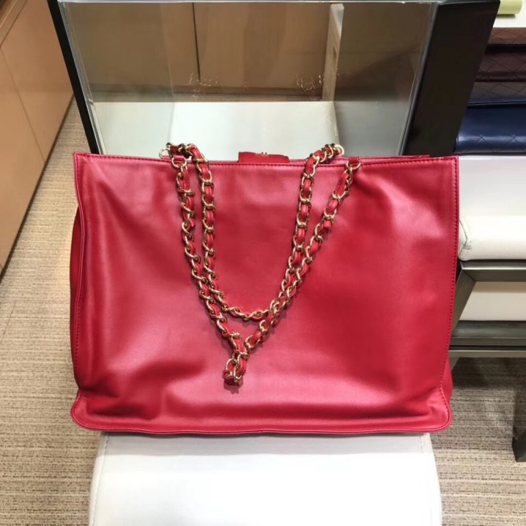 Chanel CC Logo Shopping Tote Bag A78009 2018